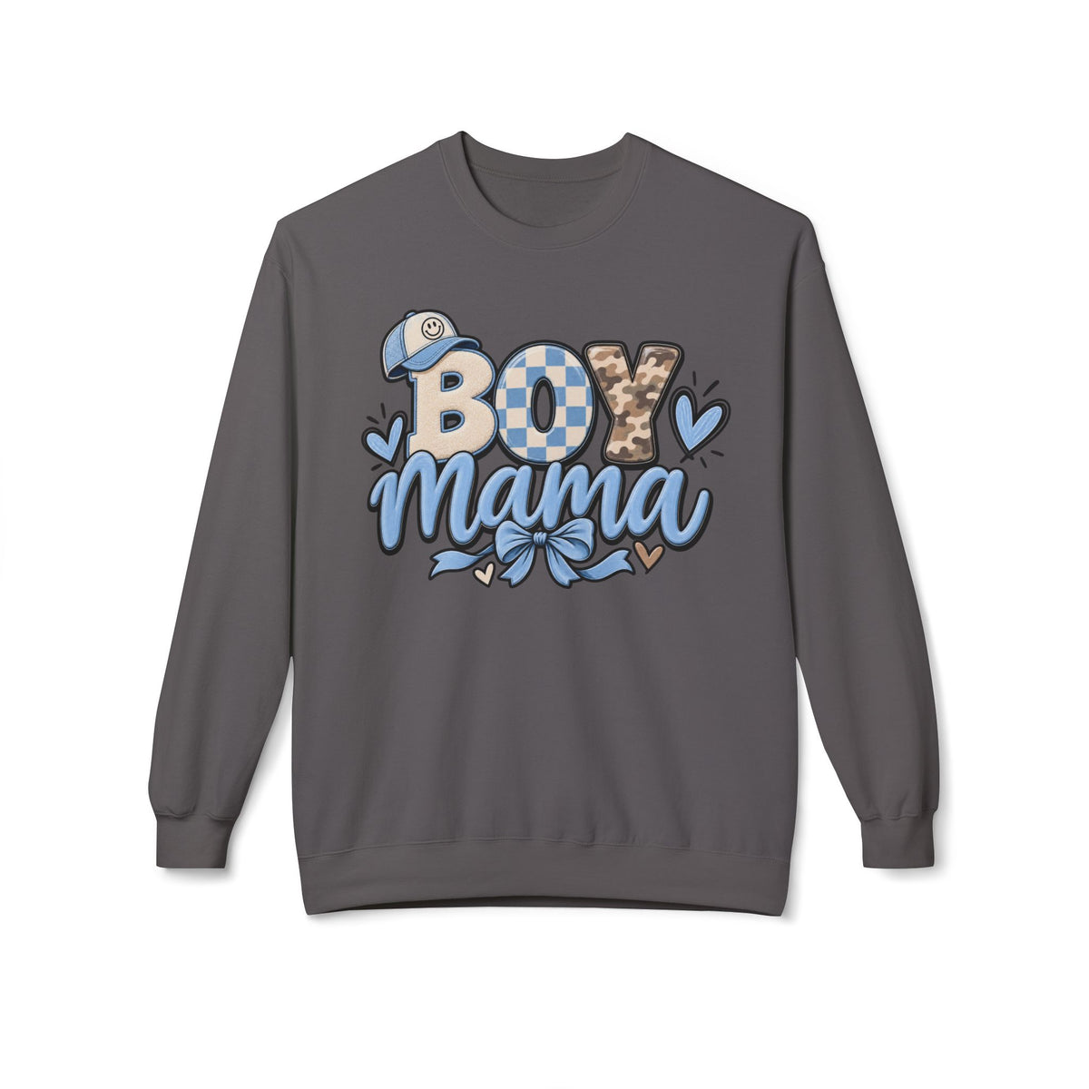 Boy Mama Floral Sweatshirt