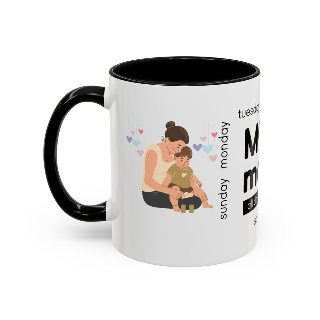 Mom Mode Accent Coffee Mug (11, 15oz)