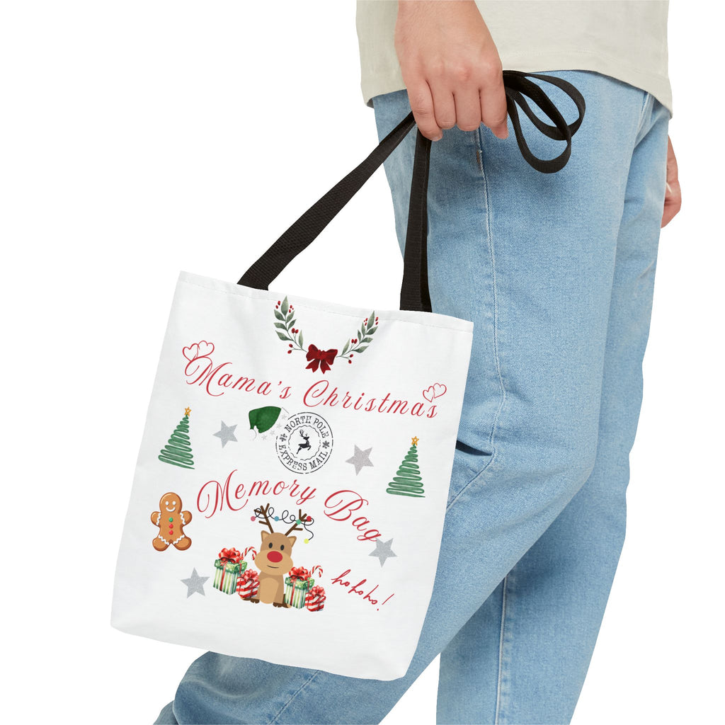 Mama's Christmas Memory Bag Tote Bag