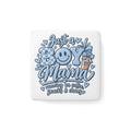 Just a Boy Mama Porcelain Magnet