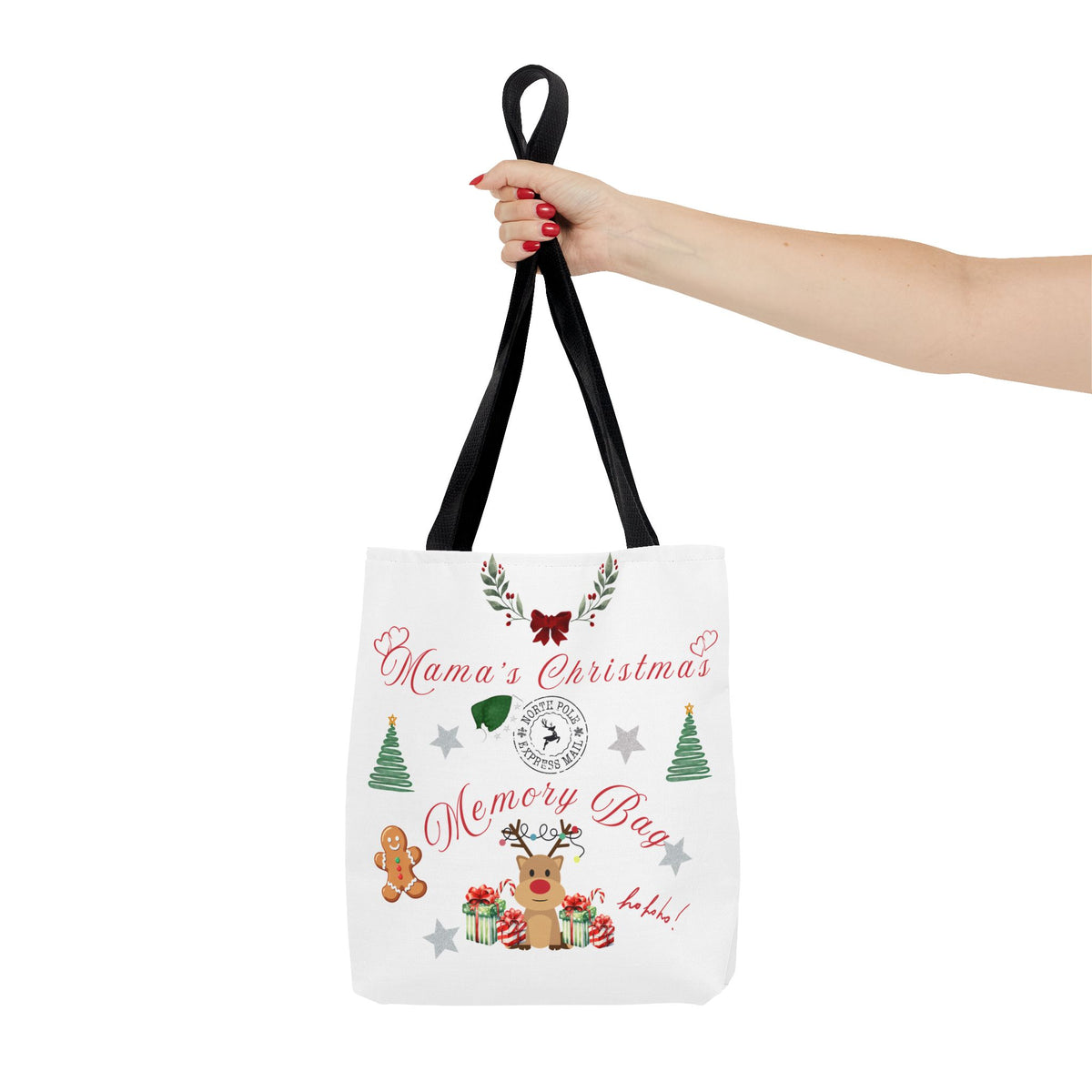 Mama's Christmas Memory Bag Tote Bag
