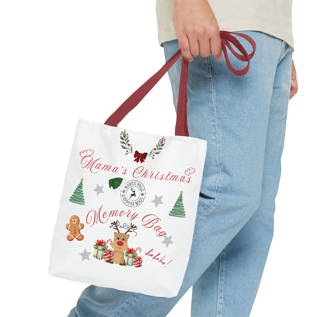 Mama's Christmas Memory Bag Tote Bag